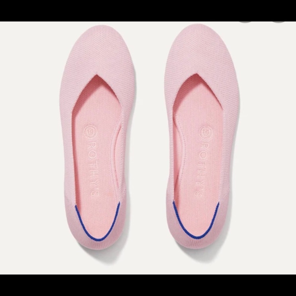 Rothy’s Blush Flat 🎀 w/ Box